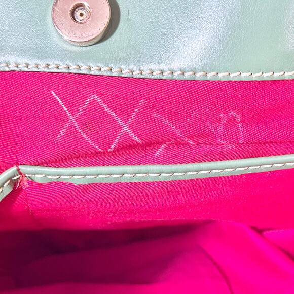 Dooney & Bourke Ashton Shoulder Tote Bag Large Ivy Green Smooth Leather Gold - Picture 7 of 16